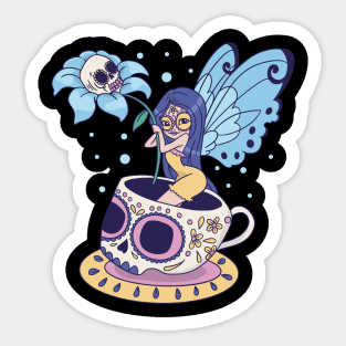 Fairy in a cup Sticker